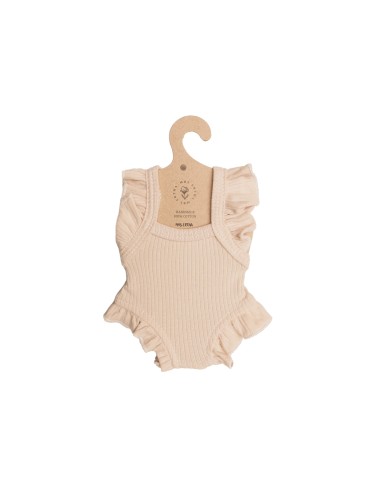 Loretas ropa frilled body ivory 34-36 cm