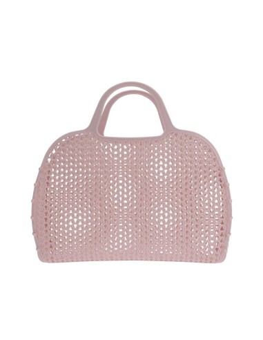 Bolso plástico retro vintage pink