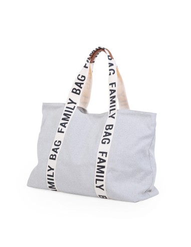 Family bag signature canvas offwhite