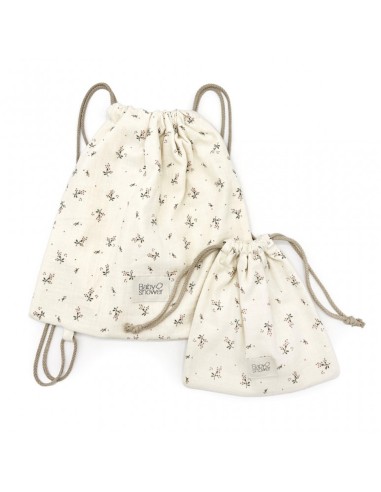 Set 2 bolsas merienda roseberry