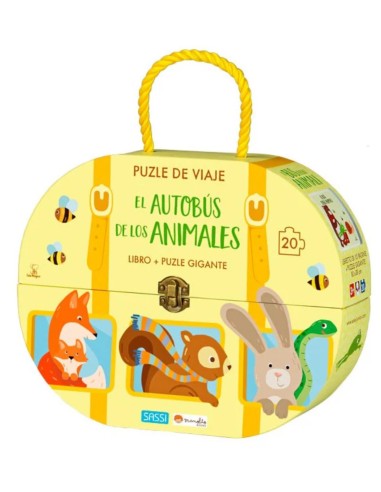 Libro + puzzle: El autobús de los animales