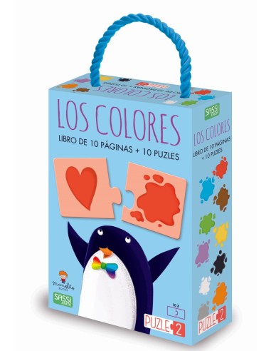 Libro + puzzle: Los colores