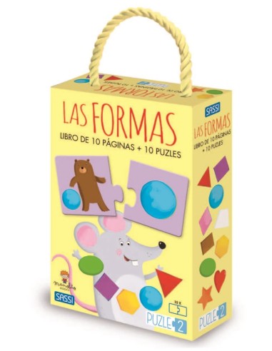 Libro + puzzle: Las formas