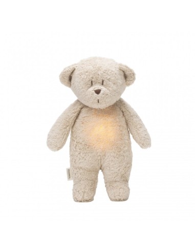 Peluche luz-sonido oso orgánico sand natur