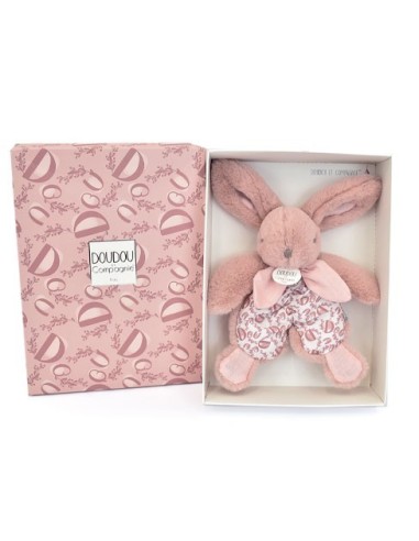 Conejito peluche blush con caja 18cm