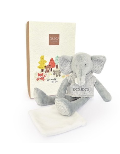 Elefante de peluche con pañuelo sweety