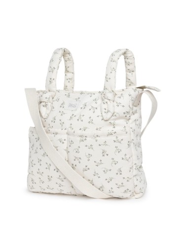 Bolsa carrito Sophie olive bloom canvas