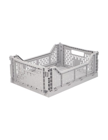 Caja plegable mediana grey