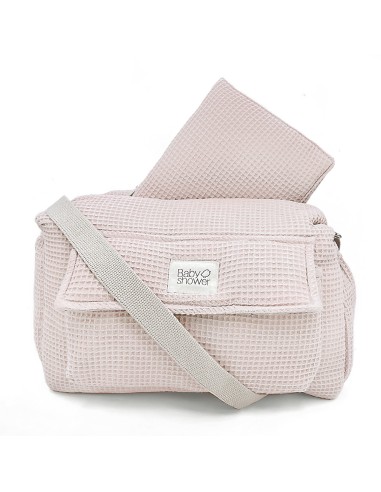 Bolsa cochecito camila waffle rose