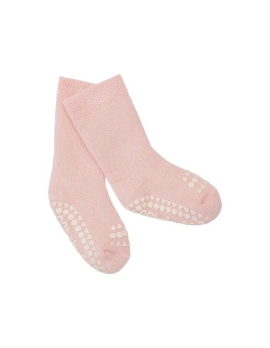 Calcetines suela antideslizante soft pink 6-12m