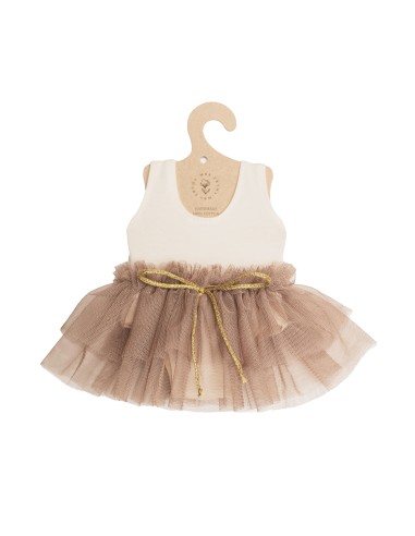 Loretas ropa ballet taupe 34-36 cm